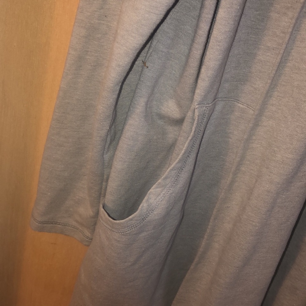 Xersion Lightweight Cardigan Long Draped Front Pockets! Large - Picture 2 of 4